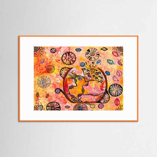 Bird Singing in the Autumn Breeze.