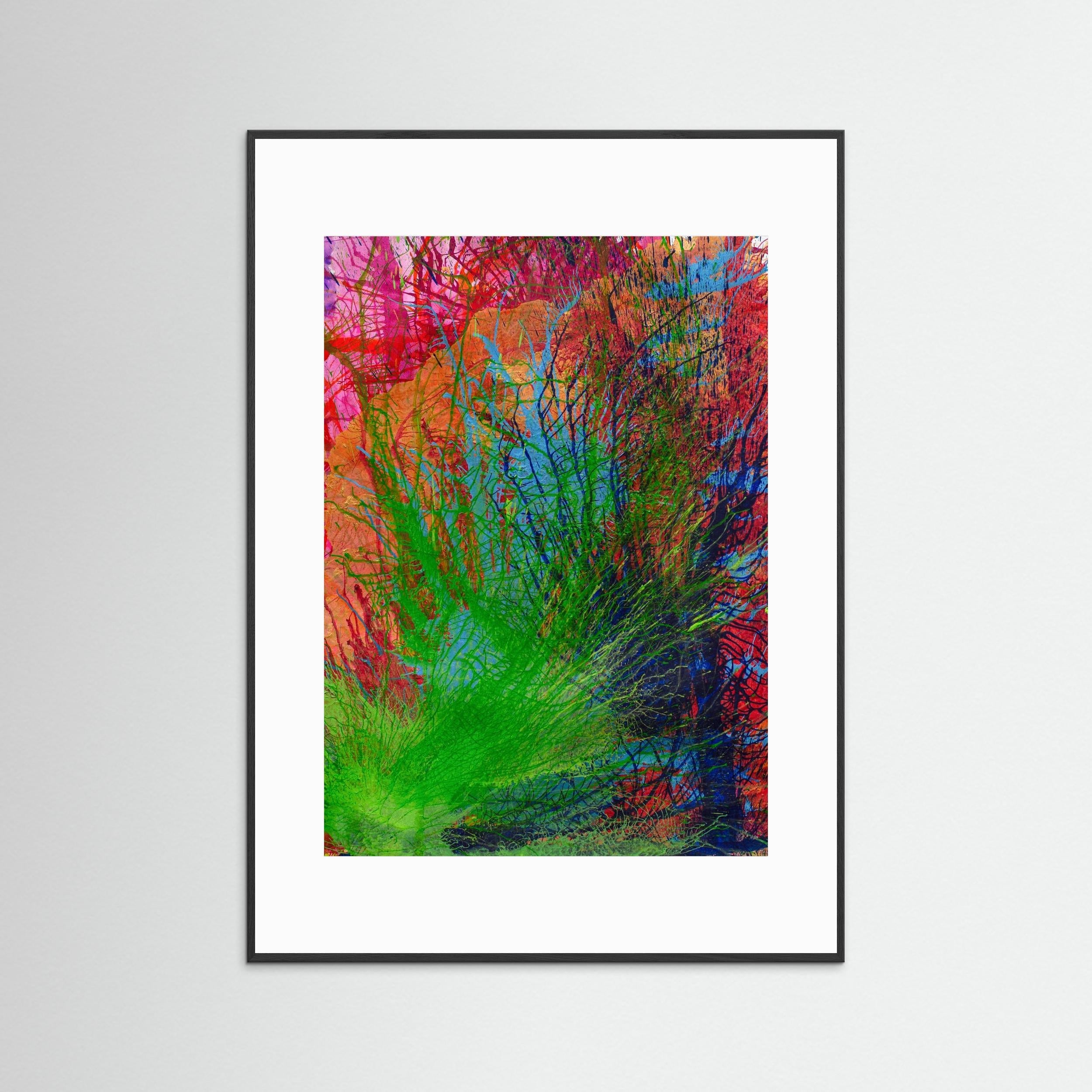 Earth Singing Joy - A surge of joyful color for you.