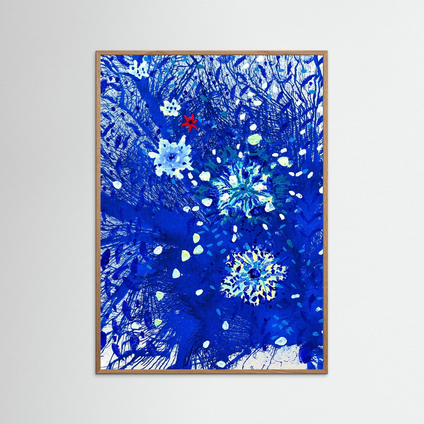 Starlit Petals - The quiet mystery of the night garden in bloom.