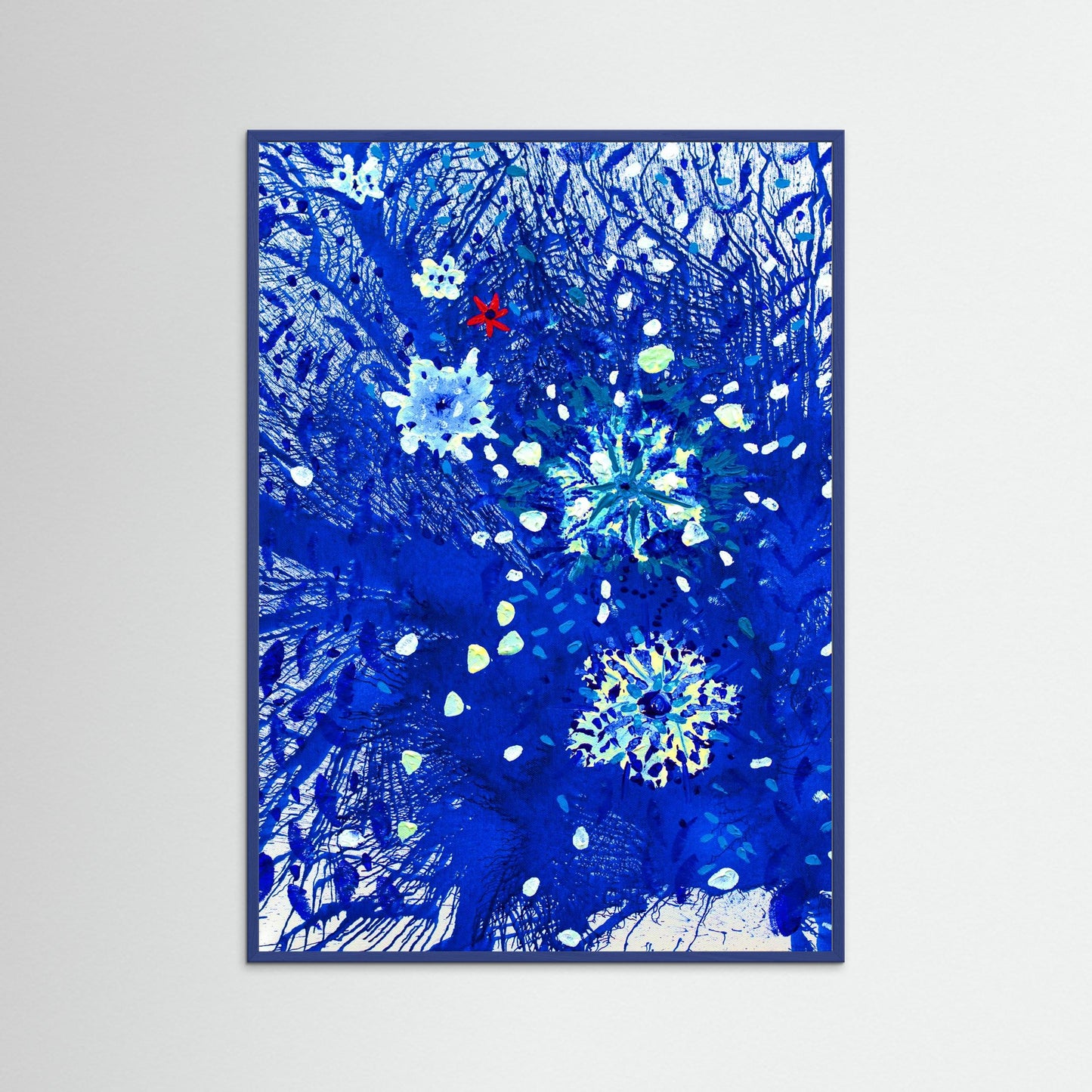 Starlit Petals - The quiet mystery of the night garden in bloom.