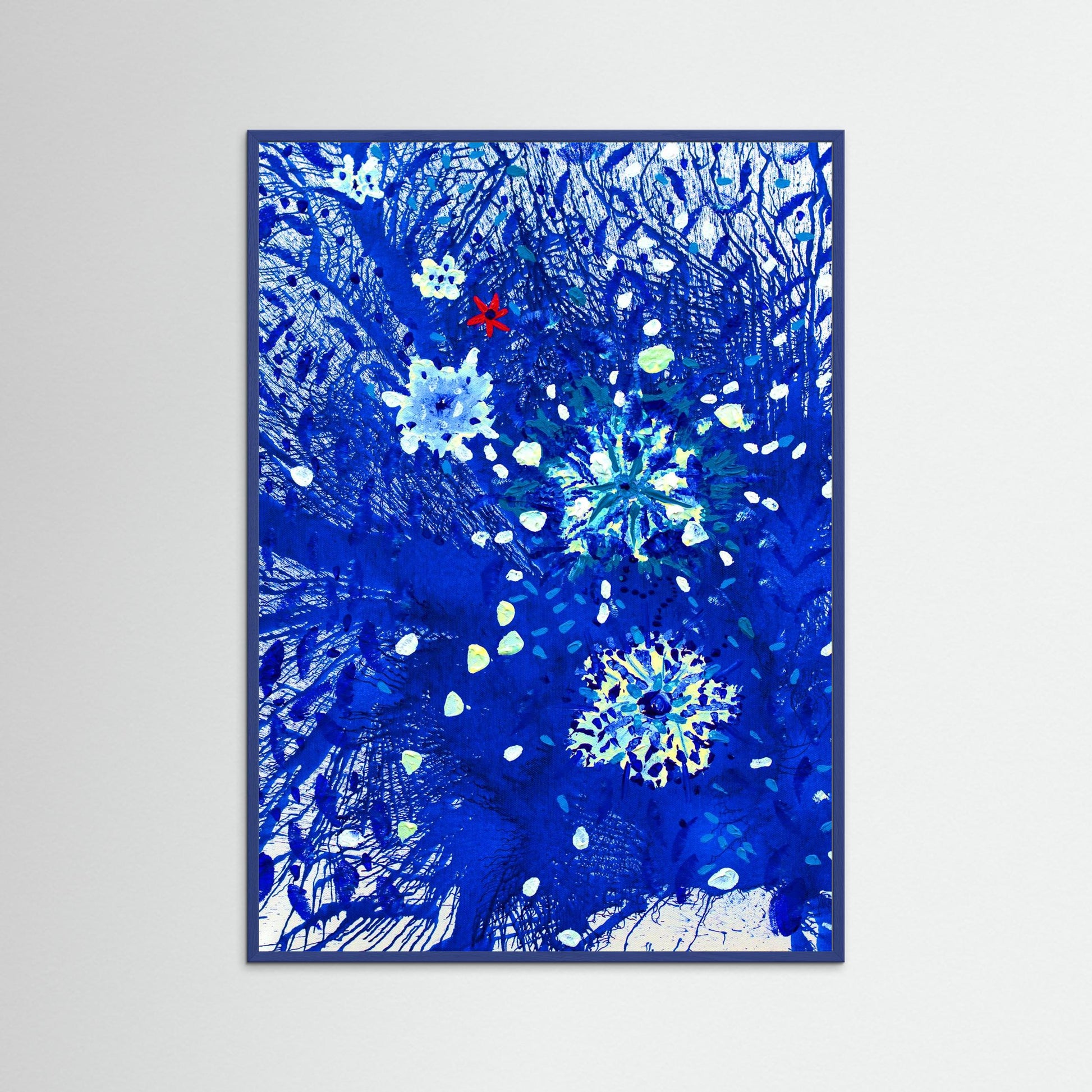 Starlit Petals - The quiet mystery of the night garden in bloom.