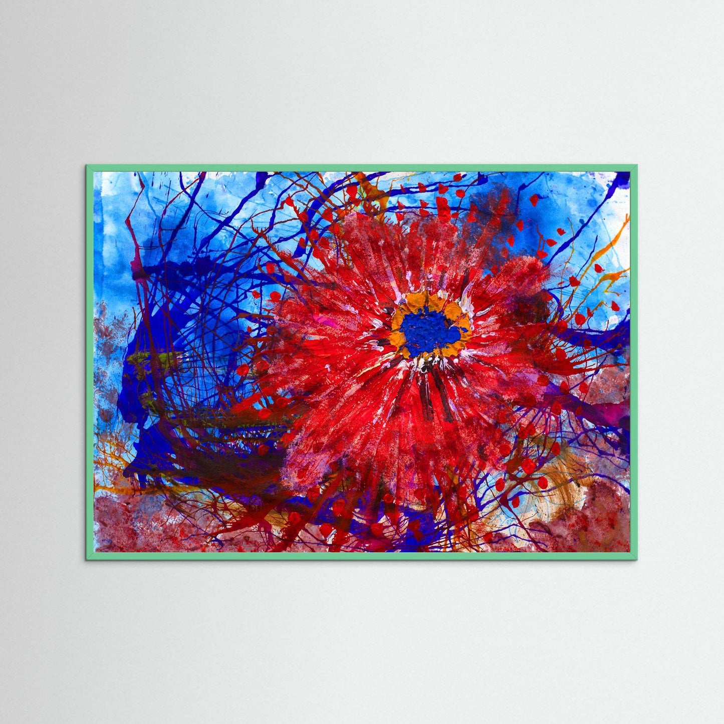 Fire Flower: Joy in Bloom!