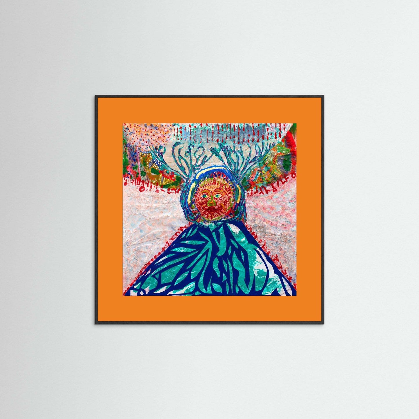 Cave Child: The Winter Hunt. (Square Version)