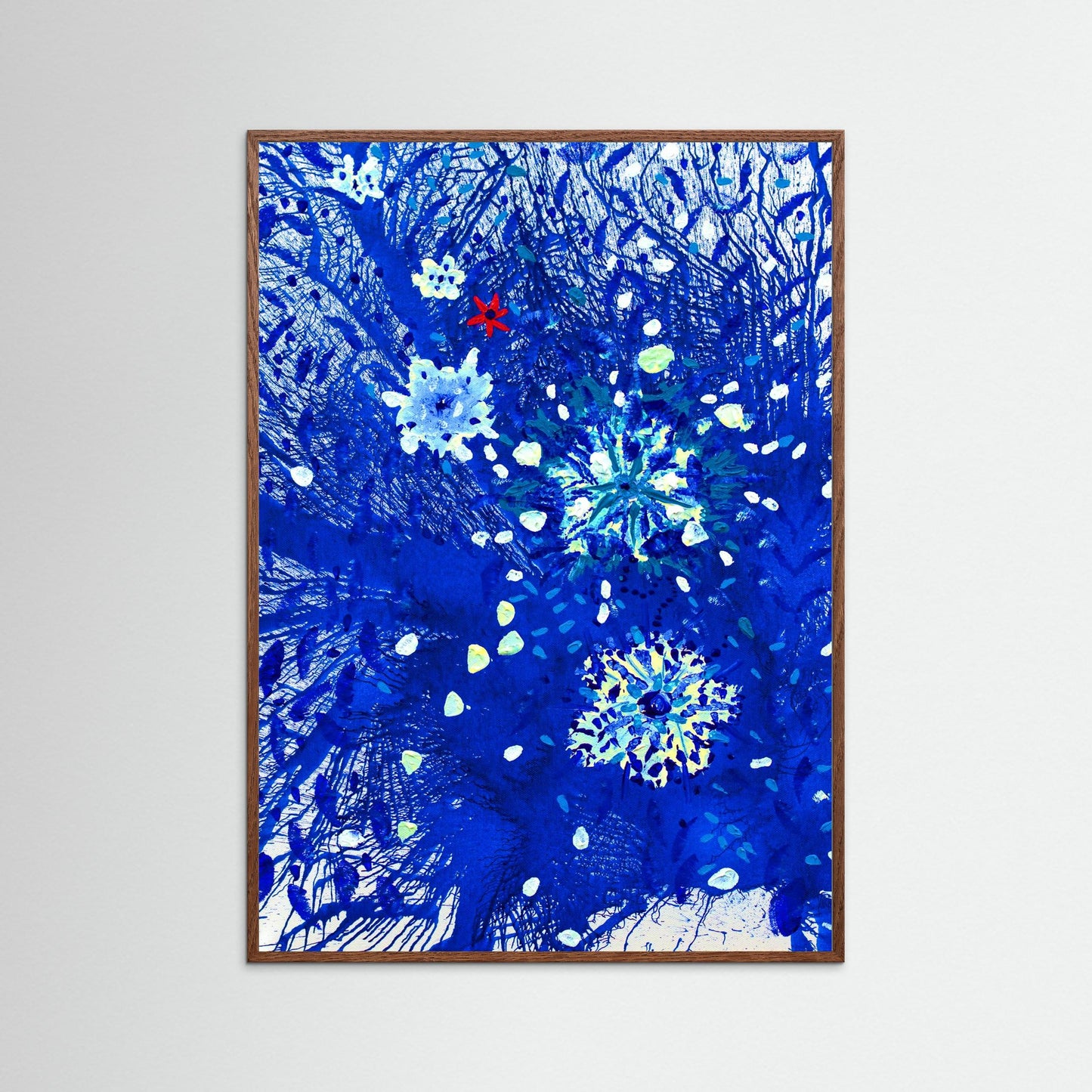 Starlit Petals - The quiet mystery of the night garden in bloom.