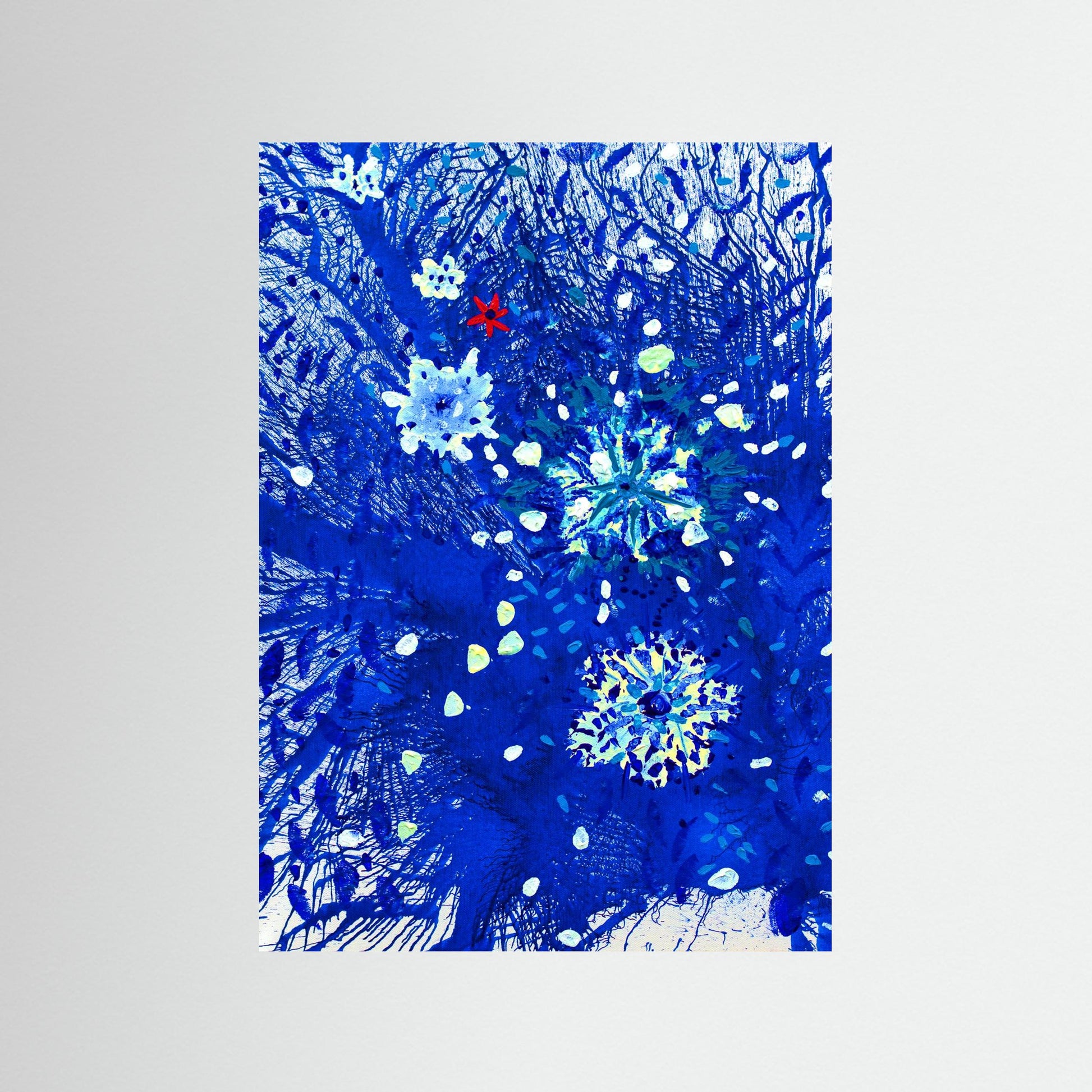 Starlit Petals - The quiet mystery of the night garden in bloom.