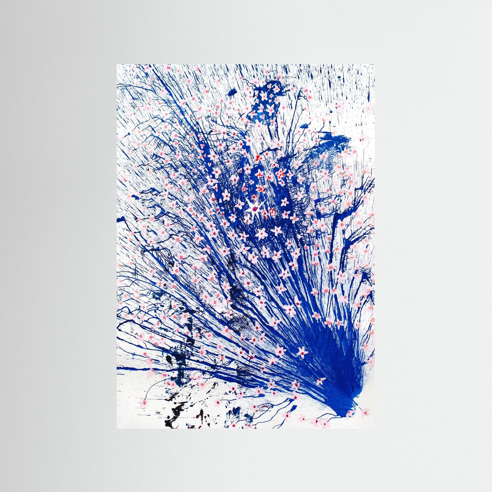 Meadow Garden Bloom - Blossoms Scattering in a Summer Breeze.