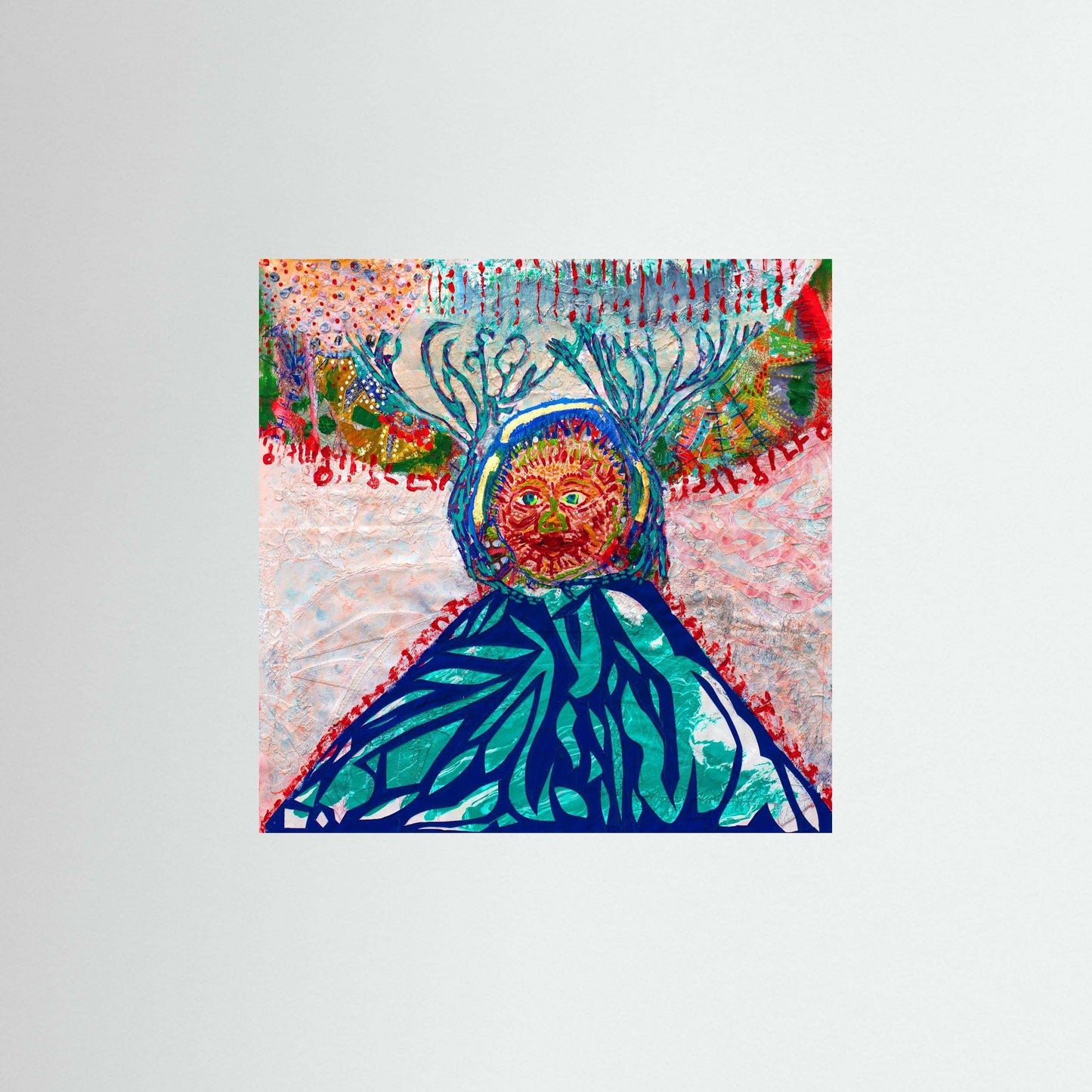 Cave Child: The Winter Hunt. (Square Version)