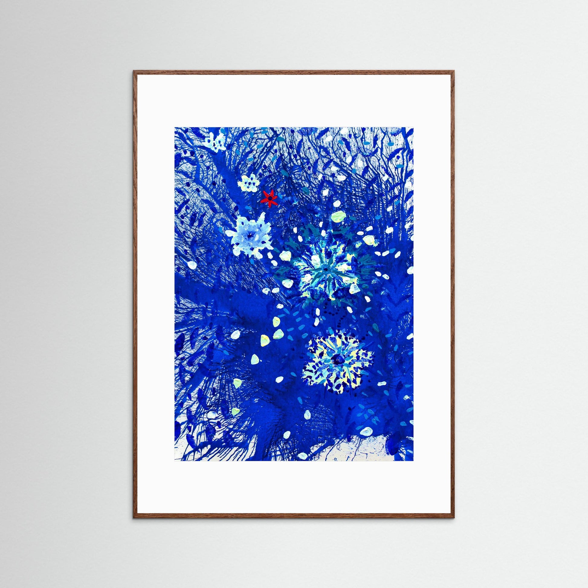 Starlit Petals - The quiet mystery of the night garden in bloom.